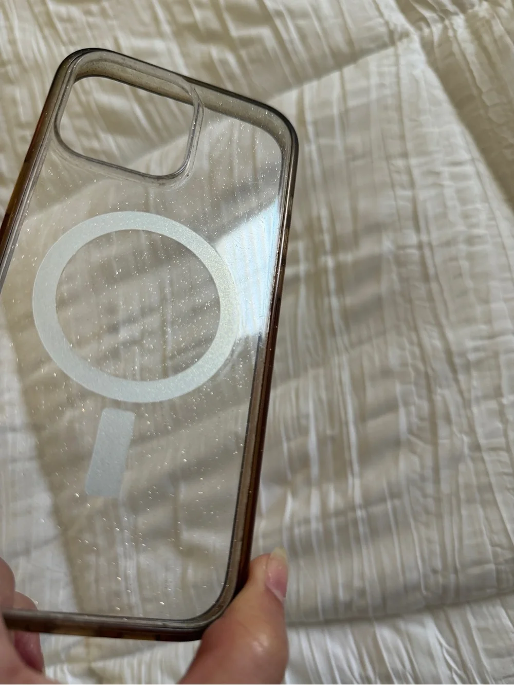 OtterBox iPhone 16 Pro Max Symmetry clear stardust case